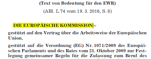 Auszeichnung mit caps